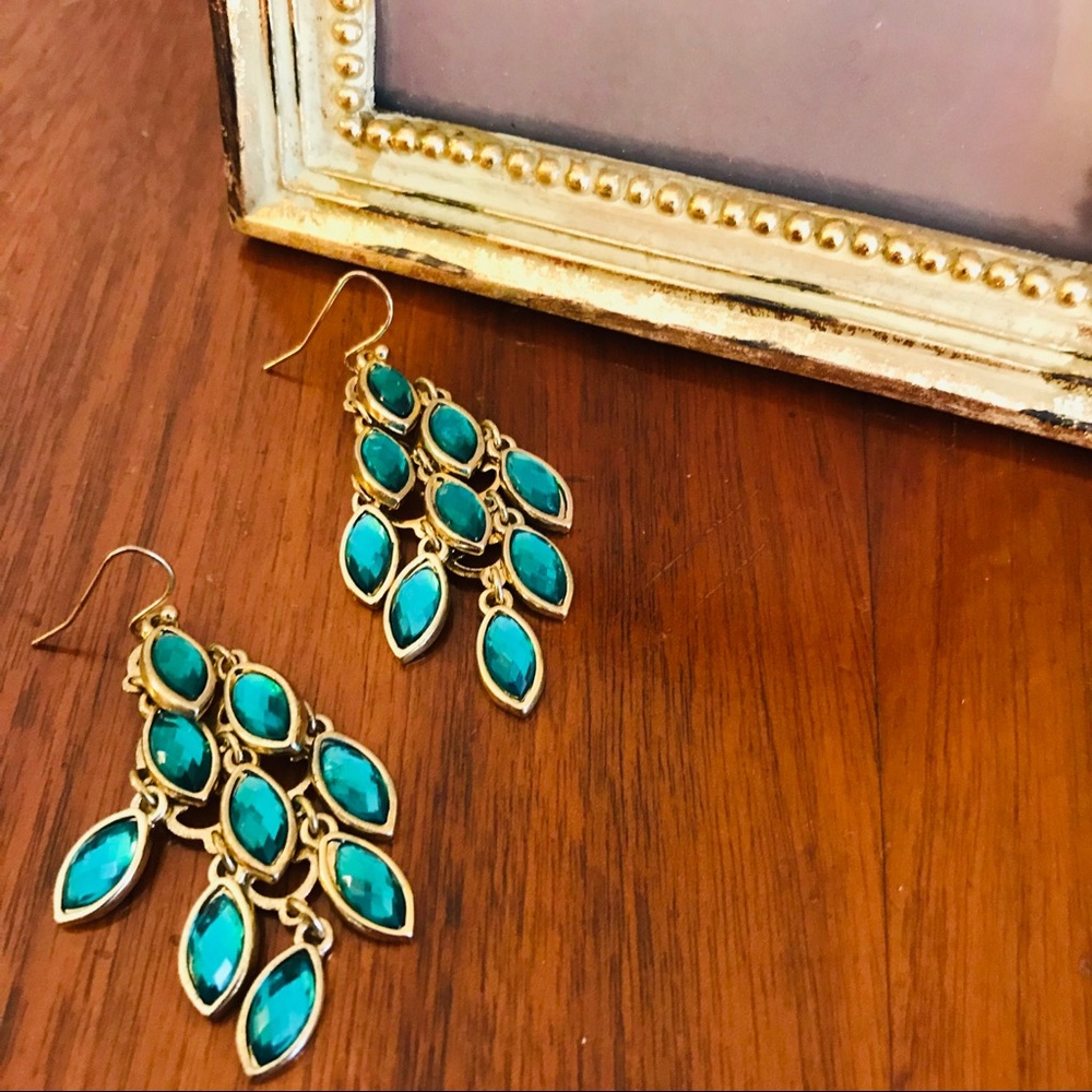 Banana Republic chandelier earrings. NWOT.
